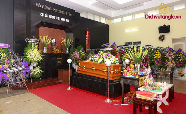 Tổ chức tang lễ tại nhà tang lễ