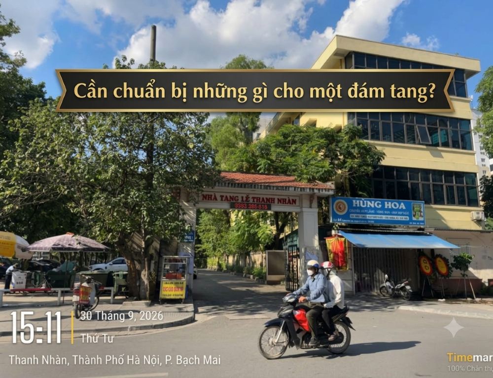 Cần chuẩn bị những gì cho một đám tang