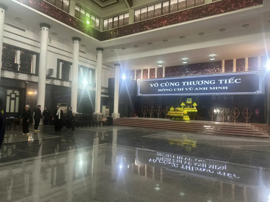 Toàn cảnh Nhà tang lễ số 5 Trần Thánh Tông