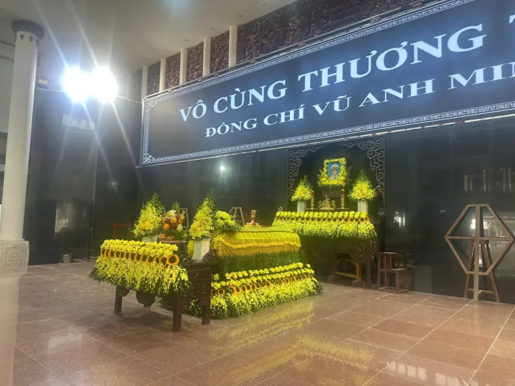 Toàn cảnh Nhà tang lễ số 5 Trần Thánh Tông